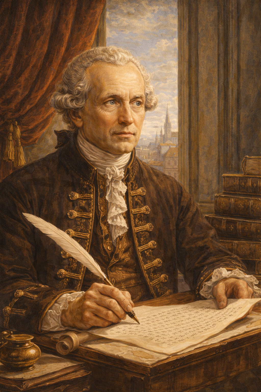 Portrait of Kant, Immanuel