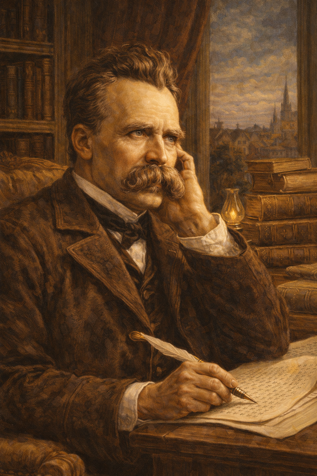 Portrait of Nietzshe, Friedrich