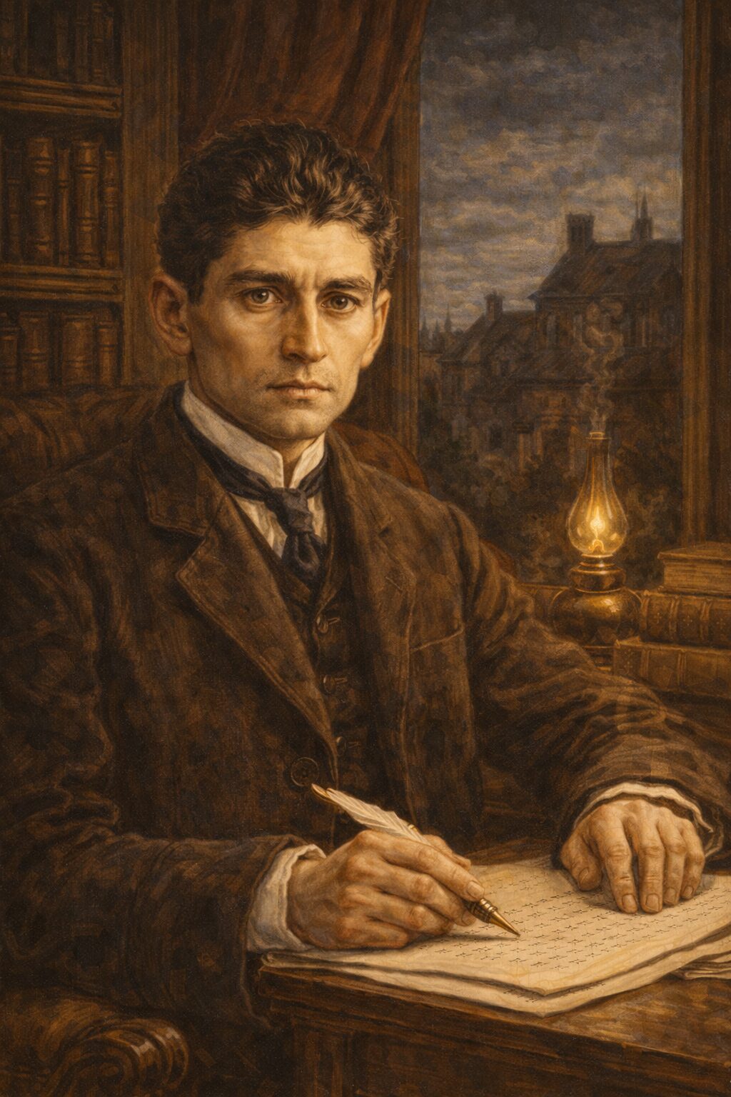 Portrait of Kafka, Franz