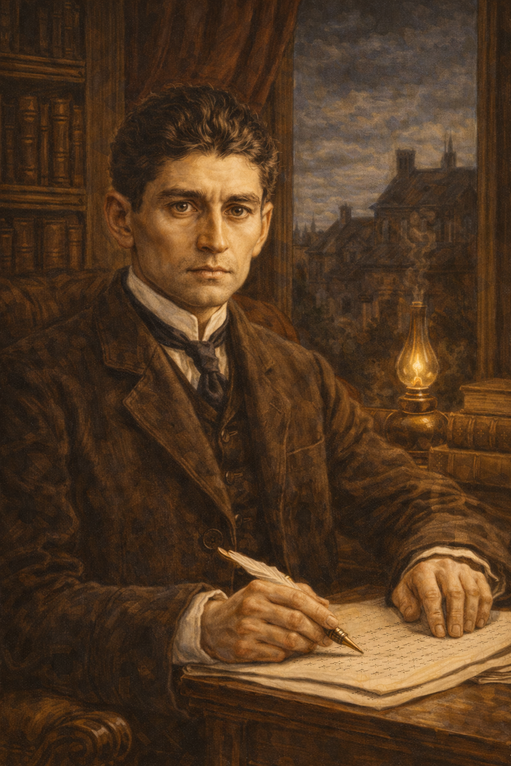 Portrait of Kafka, Franz