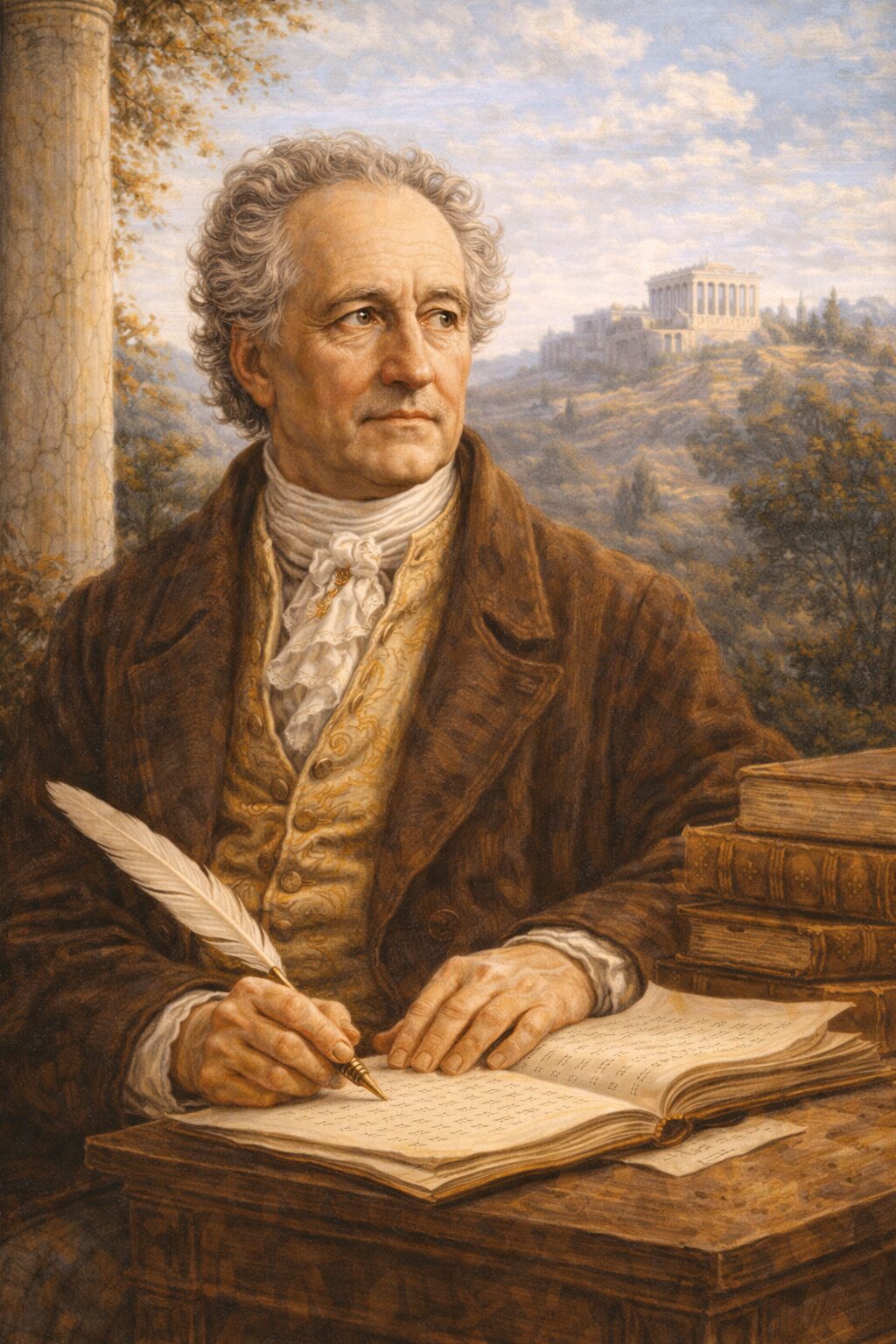Portrait of Wolfgang von Goethe, Johann