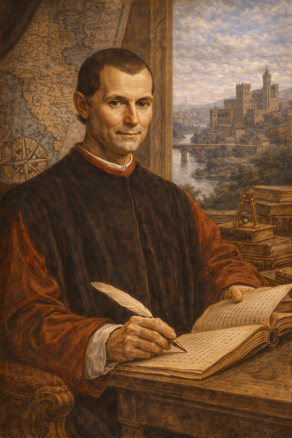 Portrait of Machiavelli, Niccolò