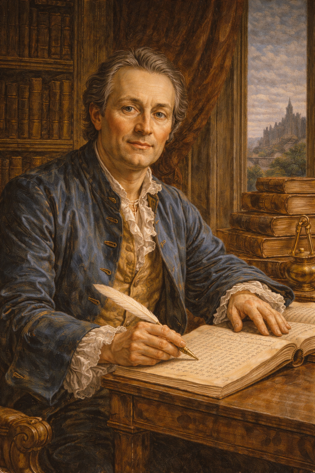Portrait of Diderot, Denis